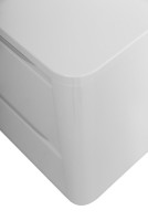 Мебель для ванной комнаты Cezares Relax 100 bianco lucido, раковина Cezares CZR-1000/480-LV-MR-NV