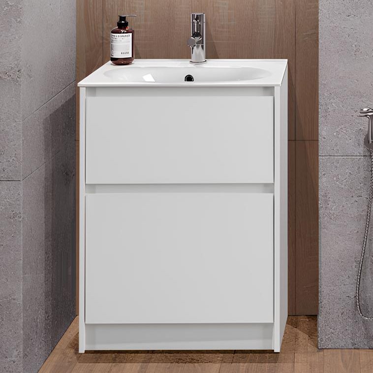 Тумба под раковину BelBagno Kraft 60 напольная, bianco opaco