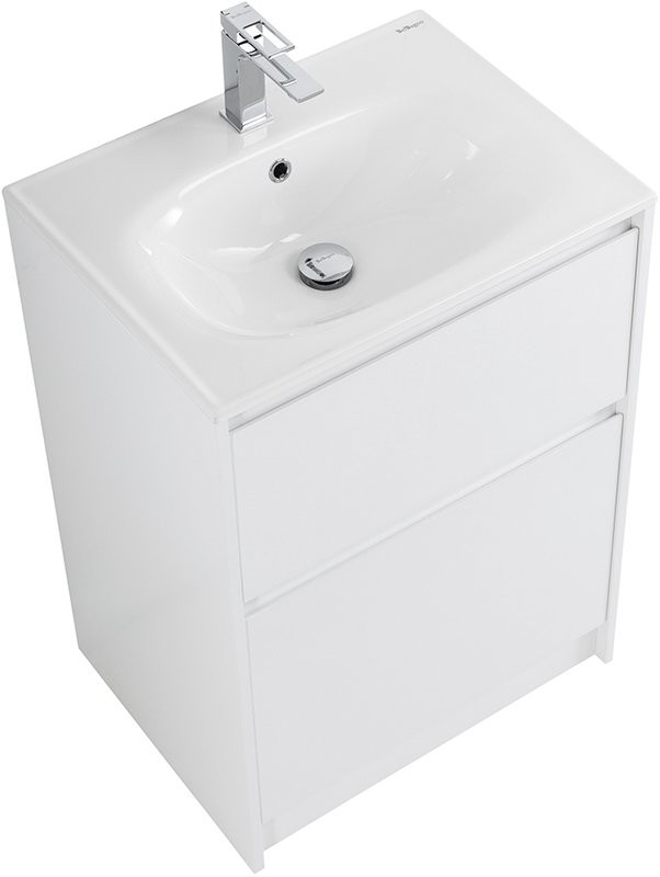 Тумба под раковину BelBagno Kraft 60 напольная, bianco opaco