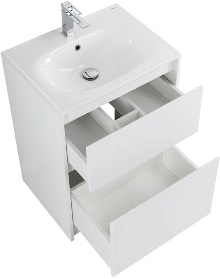 Тумба под раковину BelBagno Kraft 60 напольная, bianco opaco