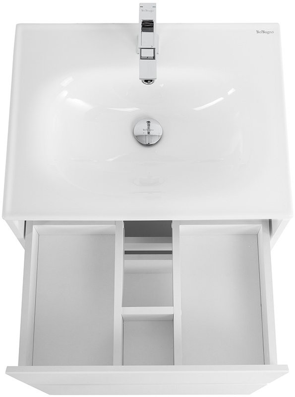 Тумба под раковину BelBagno Kraft 60 напольная, bianco opaco