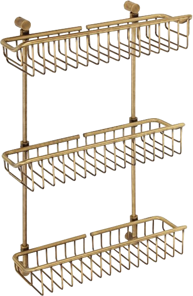 Полка Migliore Complementi 22022 бронза