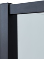 Душевой уголок Aquanet Pleasure Evo AE65-N150-BT 150х90, профиль матовый черный, стекло прозрачное