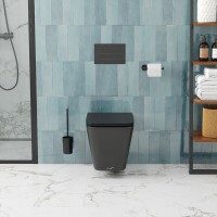 Унитаз подвесной Ceruttispa Maiella Aria CT9163 безободковый, с микролифтом