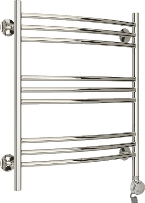 Полотенцесушитель электрический Стилье Формат 10 00510-6050 65x55 см, подключение справа, без покрытия, лесенка