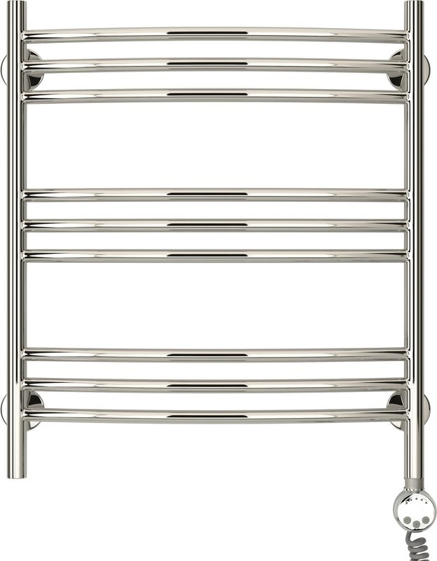 Полотенцесушитель электрический Стилье Формат 10 00510-6050 65x55 см, подключение справа, без покрытия, лесенка
