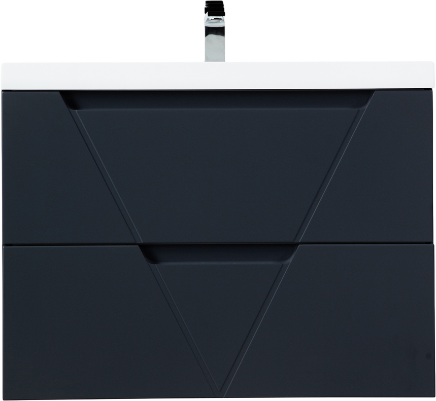 Тумба под раковину BelBagno Vittoria 70 подвесная, grigio opaco