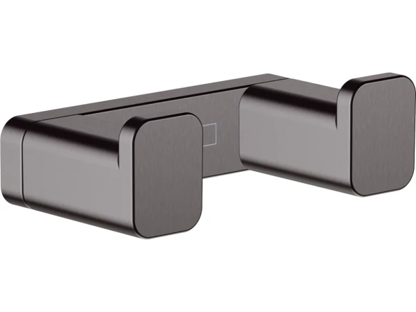 Крючок Hansgrohe AddStoris 41755340 двойной, шлифованный черный хром