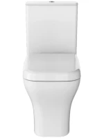 Унитаз-компакт напольный VitrA Polar 9843B003-7201 безободковый, с микролифтом