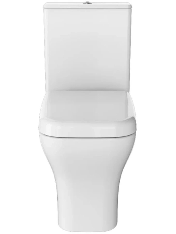 Унитаз-компакт напольный VitrA Polar 9843B003-7201 безободковый, с микролифтом