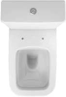 Унитаз-компакт напольный VitrA Polar 9843B003-7201 безободковый, с микролифтом