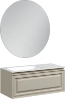 Мебель для ванной комнаты Sancos Very 100 L beige soft