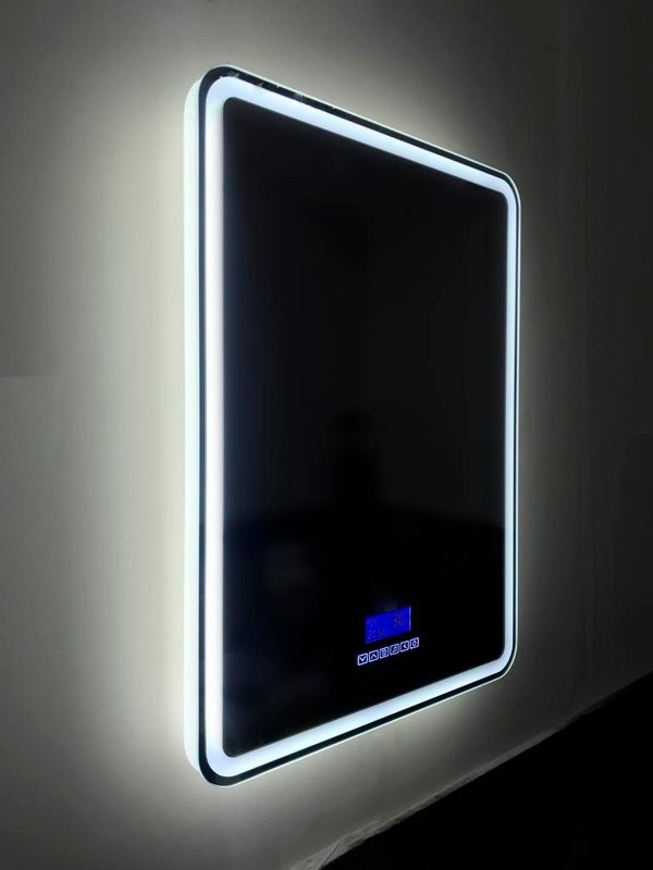 Зеркало BelBagno SPC-MAR-600-800-LED-TCH-RAD с bluetooth, термометром и радио