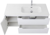 Тумба под раковину BelBagno Etna 120 R 2 ящика, дверца, bianco lucido