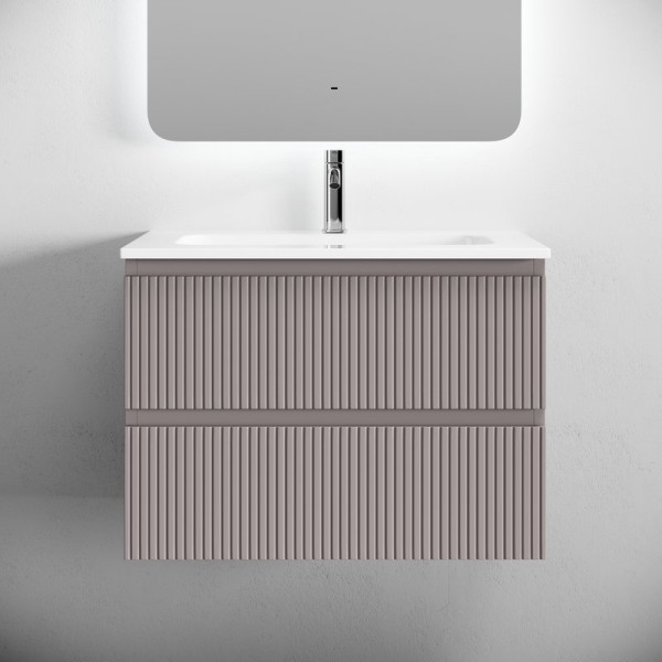 Тумба с раковиной Sancos Snob T 70 подвесная, doha soft, раковина CN7031