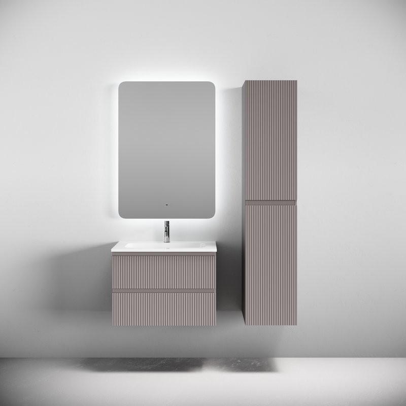 Тумба с раковиной Sancos Snob T 70 подвесная, doha soft, раковина CN7031