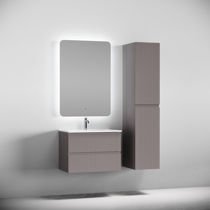 Тумба с раковиной Sancos Snob T 70 подвесная, doha soft, раковина CN7031