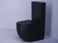 Унитаз-компакт напольный Ceramicanova Metropol CN4001MB черный матовый