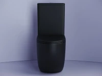 Унитаз-компакт напольный Ceramicanova Metropol CN4001MB черный матовый