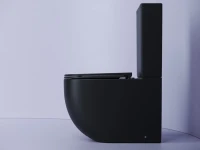 Унитаз-компакт напольный Ceramicanova Metropol CN4001MB черный матовый