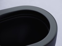 Унитаз-компакт напольный Ceramicanova Metropol CN4001MB черный матовый