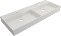 Мебель для ванной комнаты Cezares Molveno 46 120 legno bianco, с раковиной Cezares CZR-MIL-120-2-LVB