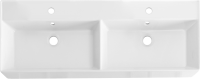 Мебель для ванной комнаты Cezares Molveno 46 120 legno bianco, с раковиной Cezares CZR-MIL-120-2-LVB