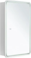 Зеркало-шкаф Aquanet Оптима 50х80 LED с подсветкой, с антизапотевателем, белый