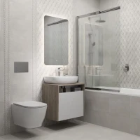 Унитаз подвесной KERAMA MARAZZI Modula MO.wc.02 безободковый, с микролифтом, глянцевый белый