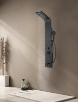 Душевая панель Aquanet Galaxy Black AP40-05