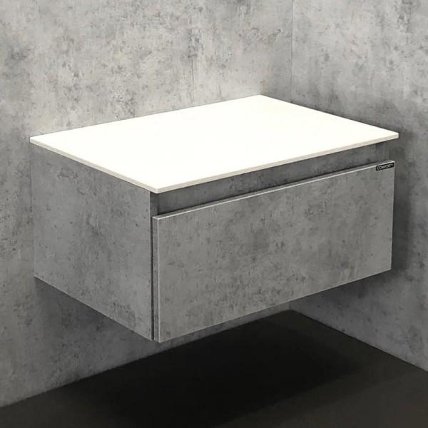 Тумба Comforty Осло 60 бетон светлый