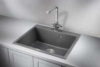 Мойка кухонная Granula 6001, графит
