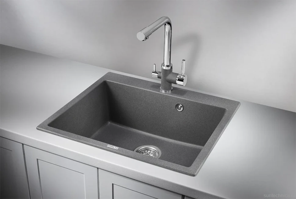 Мойка кухонная Granula 6001, графит