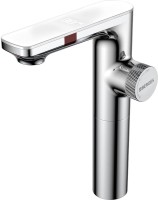 Термостатический смеситель Berges Morans 076003 цифровая индикация температуры воды, хром