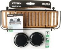 Полка Fixsen Magic 930B-1 черная Полка Fixsen Magic 930B-1 черная