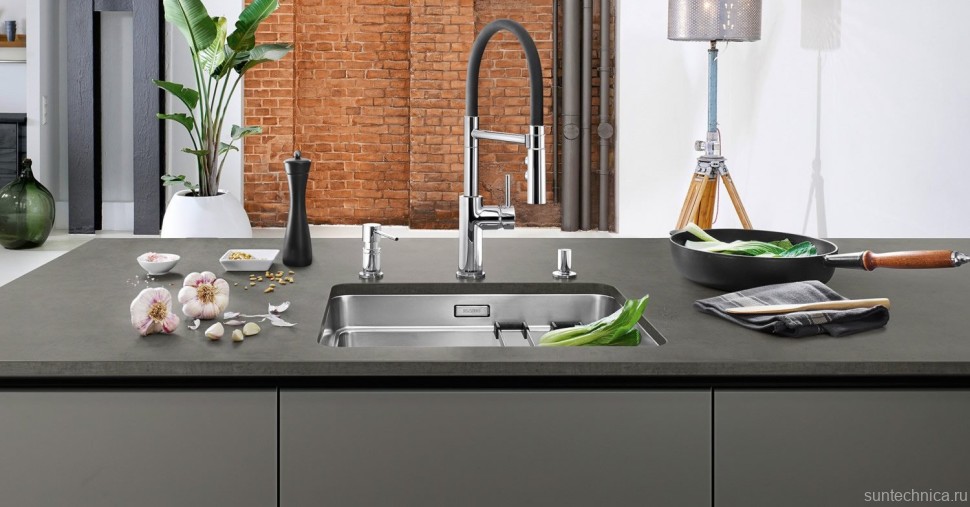 Дозатор для кухонной мойки Blanco Lato 525808 хром