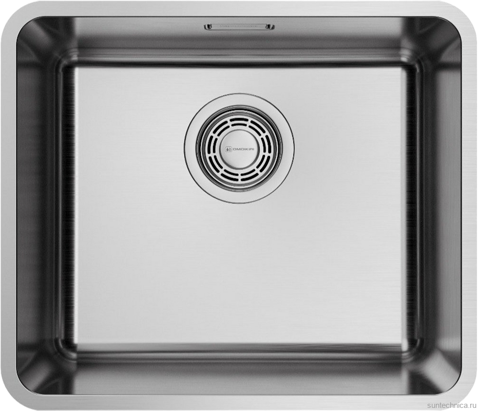 Комплект Мойка Omoikiri Omi 43-U/I Ultra Mini-IN нержавеющая сталь + Измельчитель Nagare slim 500