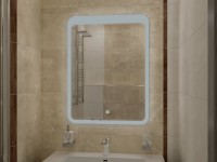 Зеркало CONTINENT Lacio 60х80 с подсветкой