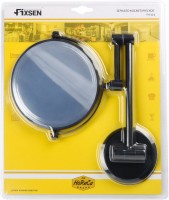Косметическое зеркало Fixsen Hotel FX-31021B без подсветки, двухстороннее, телескопическое, поворотное, черное