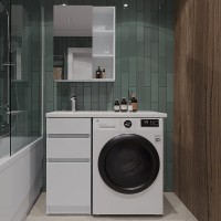 Мебель для ванной комнаты Orange Sistema 100 L под стиральную машину