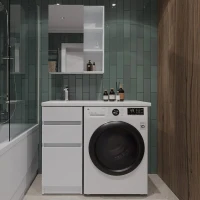 Мебель для ванной комнаты Orange Sistema 100 L под стиральную машину Мебель для ванной комнаты Orange Sistema 100 L под стиральную машину