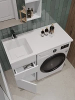 Мебель для ванной комнаты Orange Sistema 100 L под стиральную машину Мебель для ванной комнаты Orange Sistema 100 L под стиральную машину