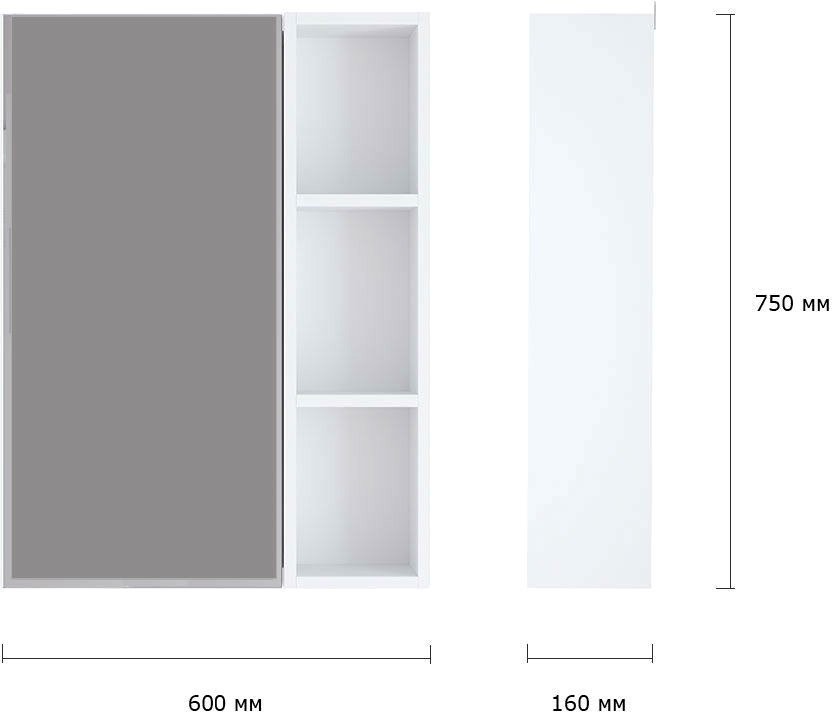 Мебель для ванной комнаты Orange Sistema 100 L под стиральную машину