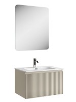 Мебель для ванной комнаты Sancos Snob R 1.0 70 beige soft Мебель для ванной комнаты Sancos Snob R 1.0 70 beige soft