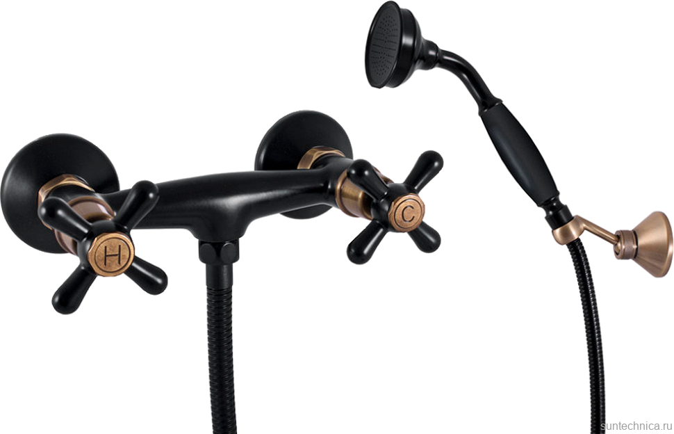 Смеситель для душа Rav Slezak Morava retro MK180.5/2CMATSM