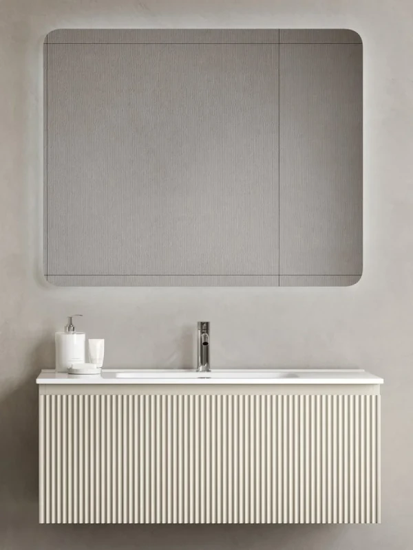 Мебель для ванной комнаты Sancos Snob R 1.0 100 beige soft