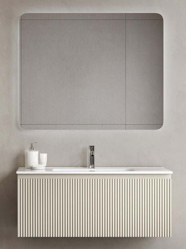 Мебель для ванной комнаты Sancos Snob R 1.0 100 beige soft