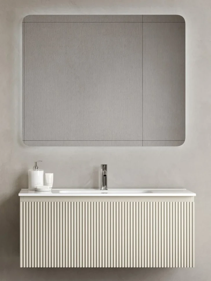 Мебель для ванной комнаты Sancos Snob R 1.0 100 beige soft
