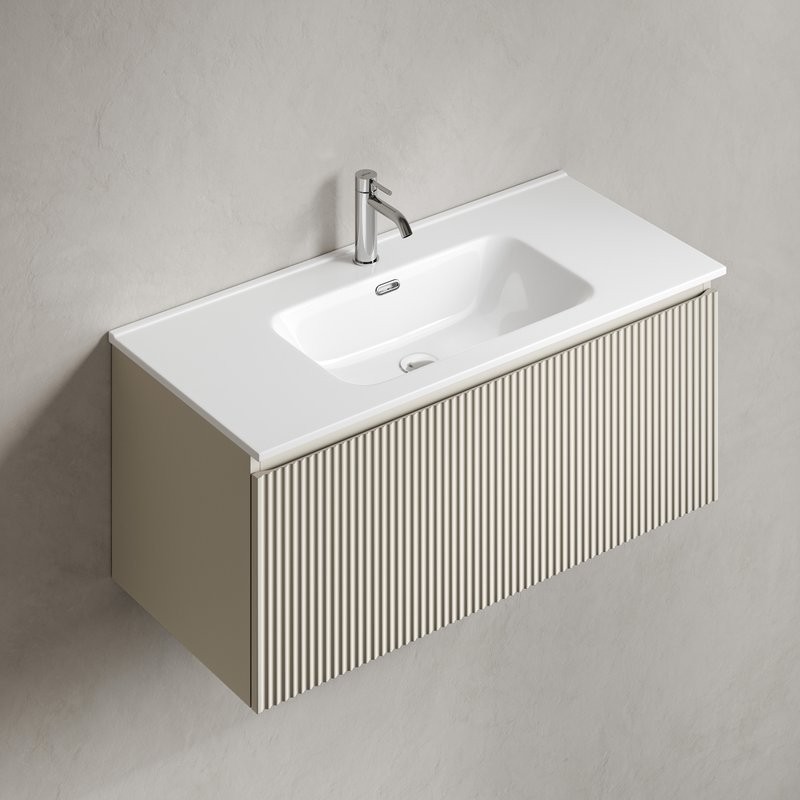 Мебель для ванной комнаты Sancos Snob R 1.0 100 beige soft