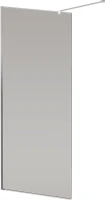 Душевая перегородка Cezares Liberta -L-1-80-120-GR-Cr профиль хром, стекло серое